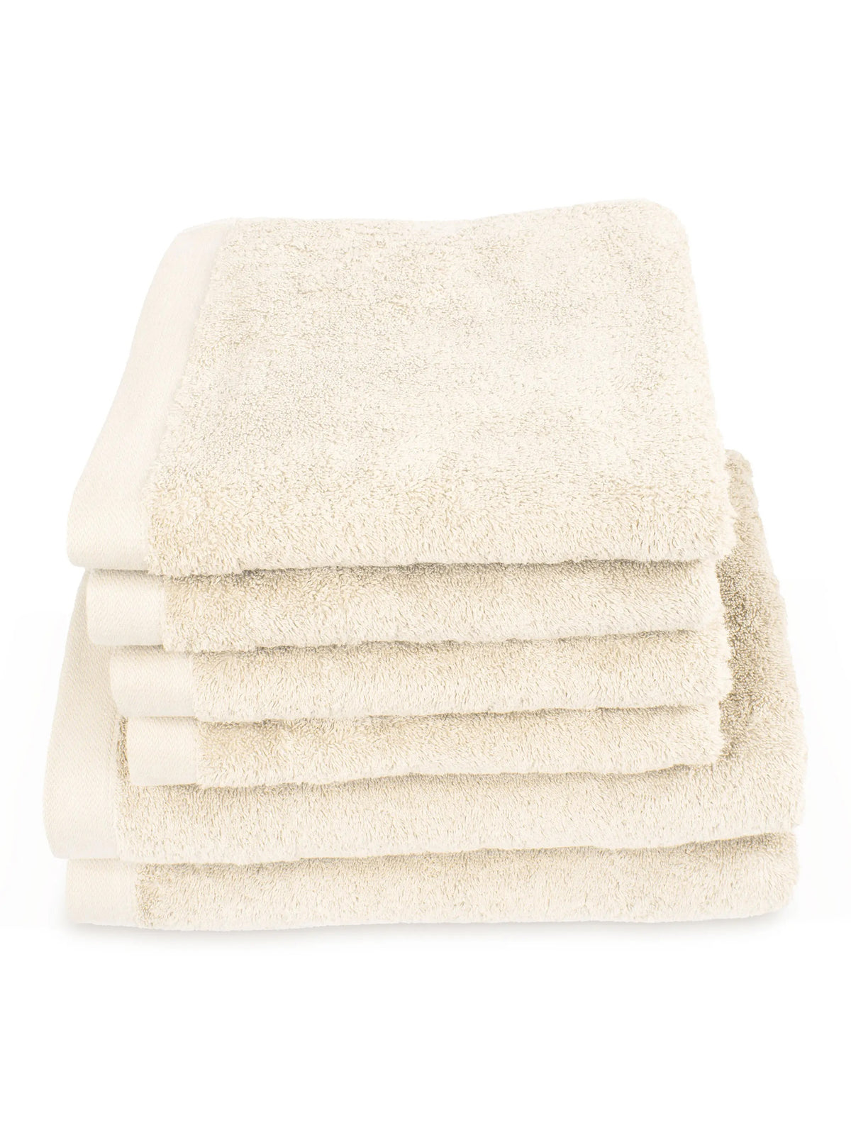 6er Set Pura Creme 2x Duschtuch + 4x Handtuch
