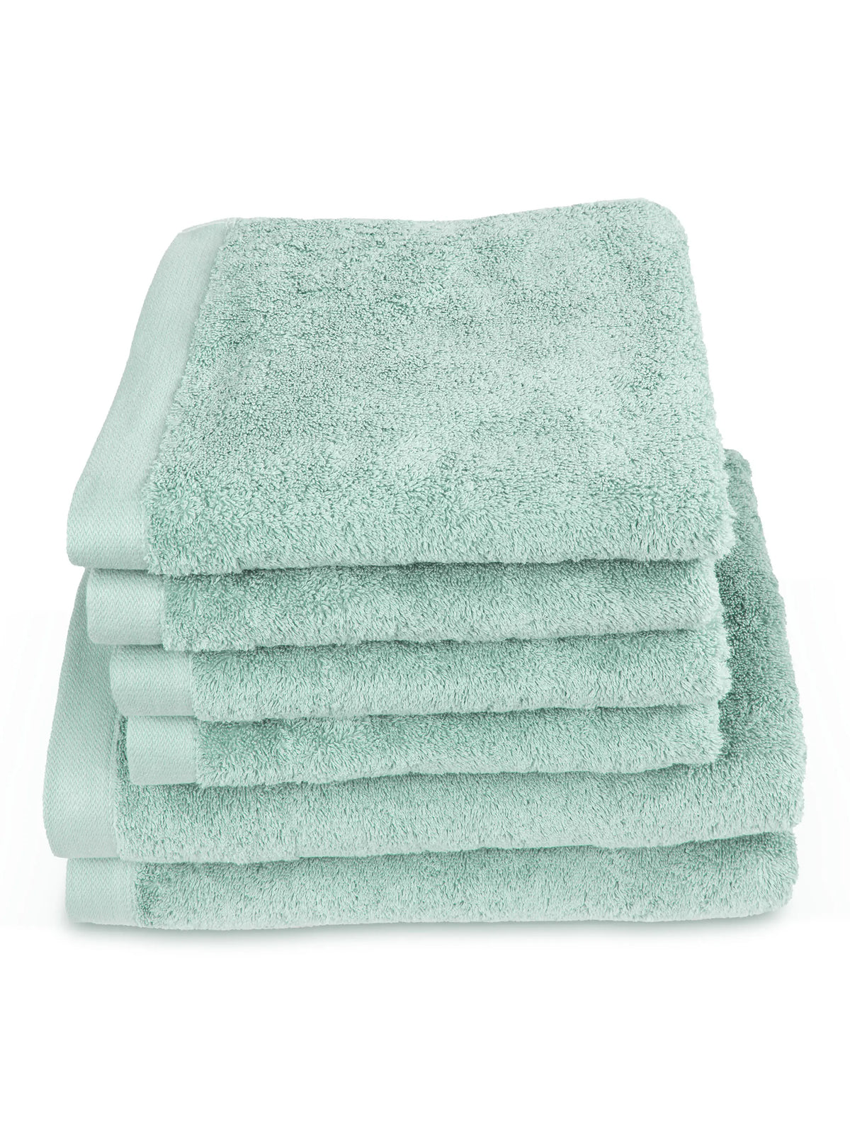 6er Set Pura Mint 2x Duschtuch + 4x Handtuch