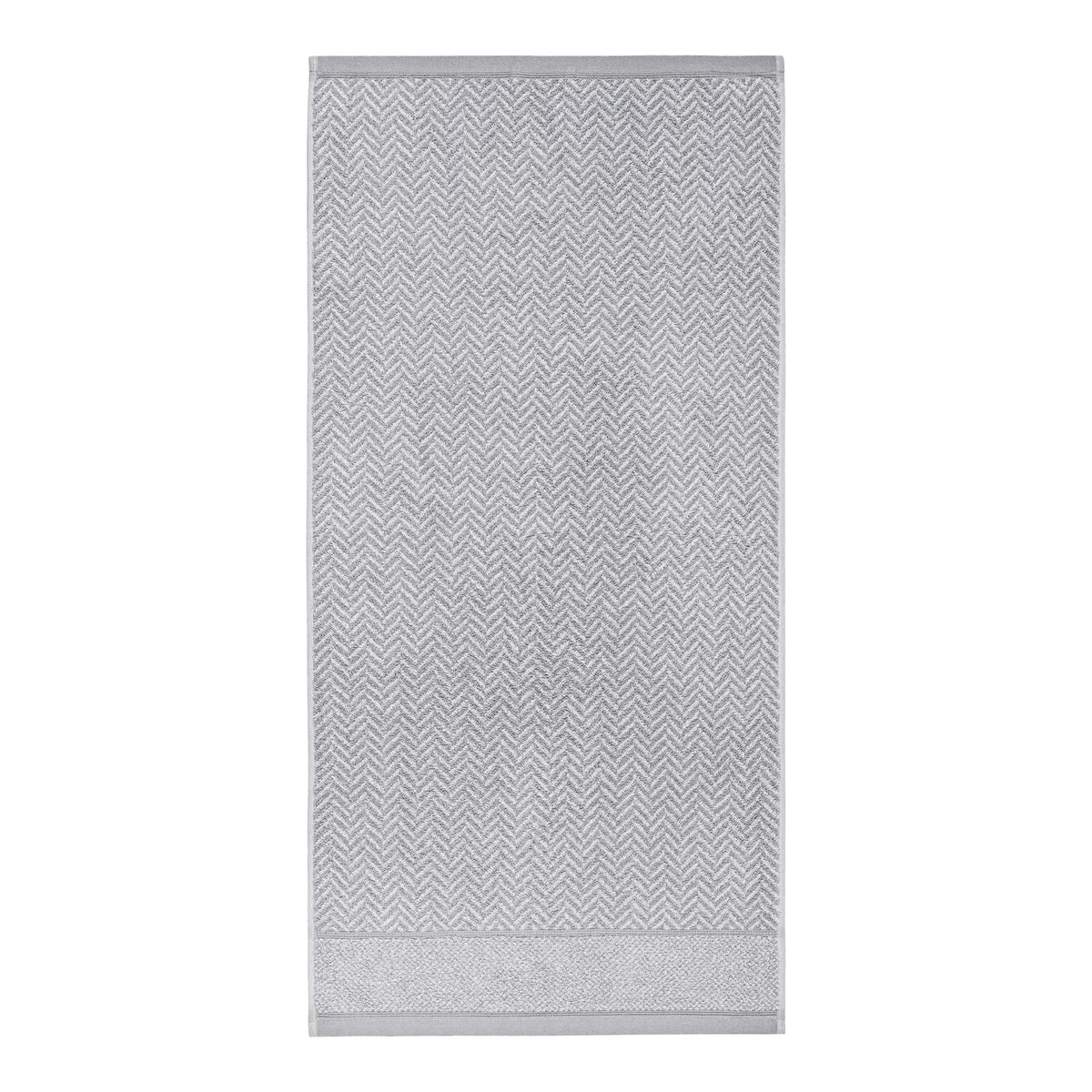 Duschtuch 2er Set Italiana Silbergrau