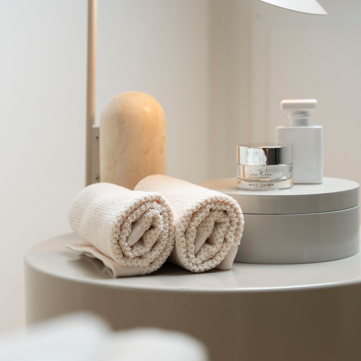 Guest towel set of 5 Spa Cream