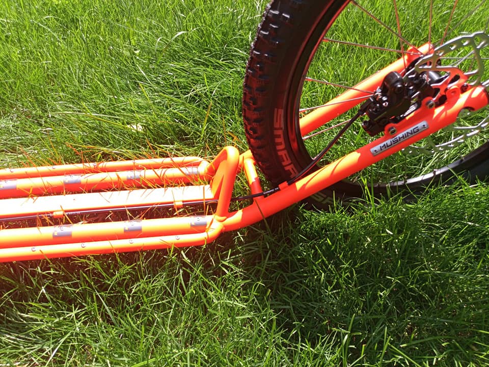 Dogscooter orange Kostka 2