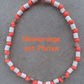 EM Band Neonorange mit Pfoten