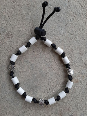 EM-Halsband Pfoten Mix