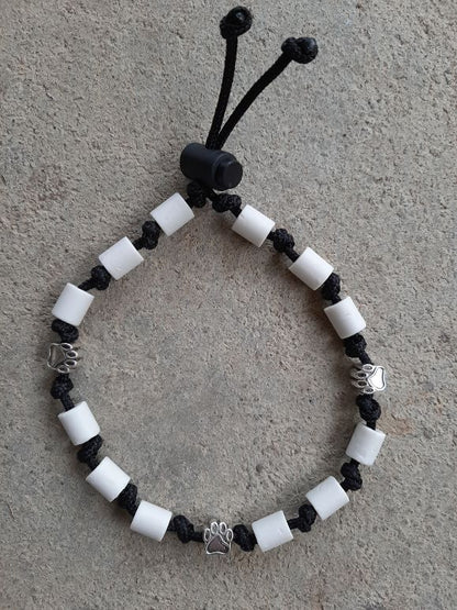 EM-Halsband Pfoten Mix
