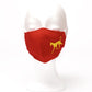 Gesichtsmaske Podenco 2 Rot