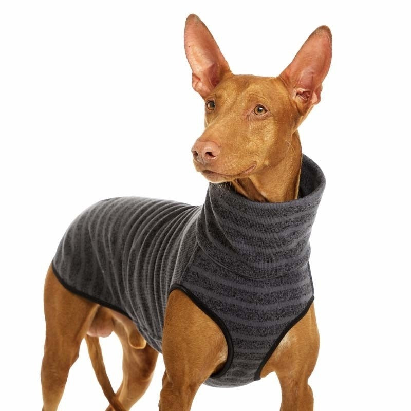 Hachico Jumper Grey Stripes