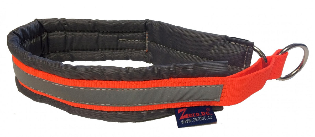 Halsband Grau-Orange Zero DC