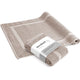 Badvorleger Spa 2er Set 50 x 80 cm Sandgrau