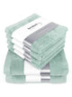 6er Set Pura Mint 2x Duschtuch + 4x Handtuch