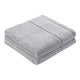 Duschtuch 2er Set Italiana Silbergrau