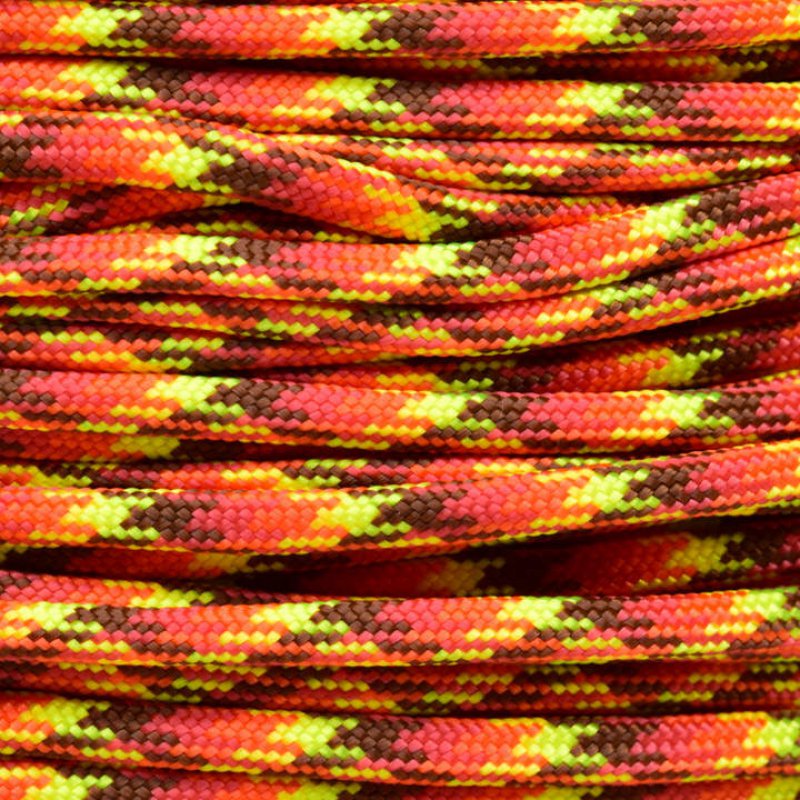 Paracord Fireball (Rot-Gelb-Schwarz)