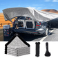 80% Aluminet - Heat protection / shade net | Width 7.6m