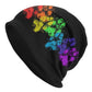 Beanie with various motifs (greyhounds, paws, wolf, etc.)