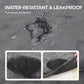 Waterproof dog blanket with soft, cuddly reverse side (uni / paws)