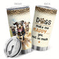 Thermo / cooling mug with various dog motifs