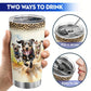 Thermo / cooling mug with various dog motifs