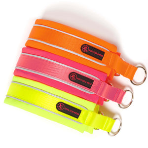 Soft choke collar neon (3.5cm wide) - Sofadogwear