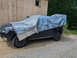 80% Aluminet - Heat protection / shade net | Width 7.6m