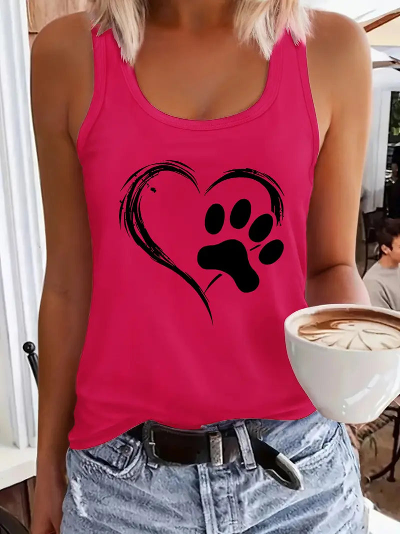 Tank Top (Pfote mit Herz)