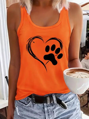 Tank Top (Pfote mit Herz)