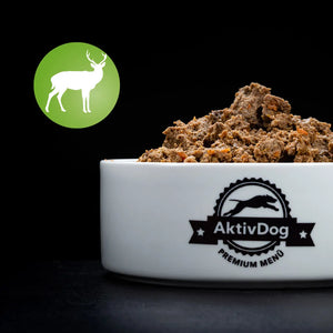 Red deer with buckwheat - AktivDog