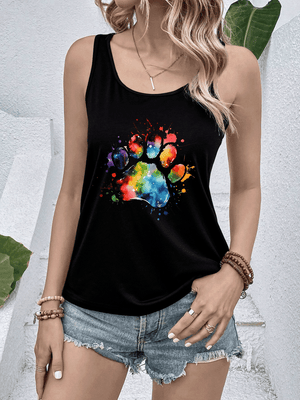 Tank Top (Paw Splash)