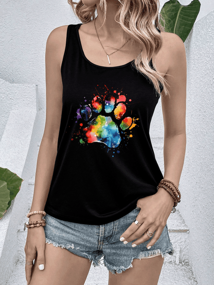 Tank Top (Paw Splash)