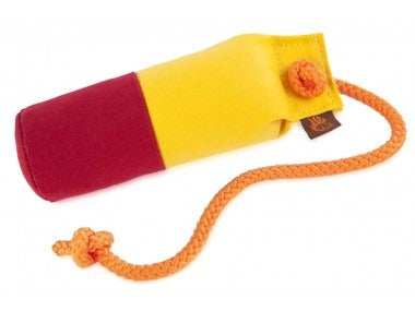 throw weinrot-gelb