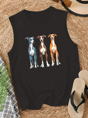 Tank Top (versch. Windhund-Designs)