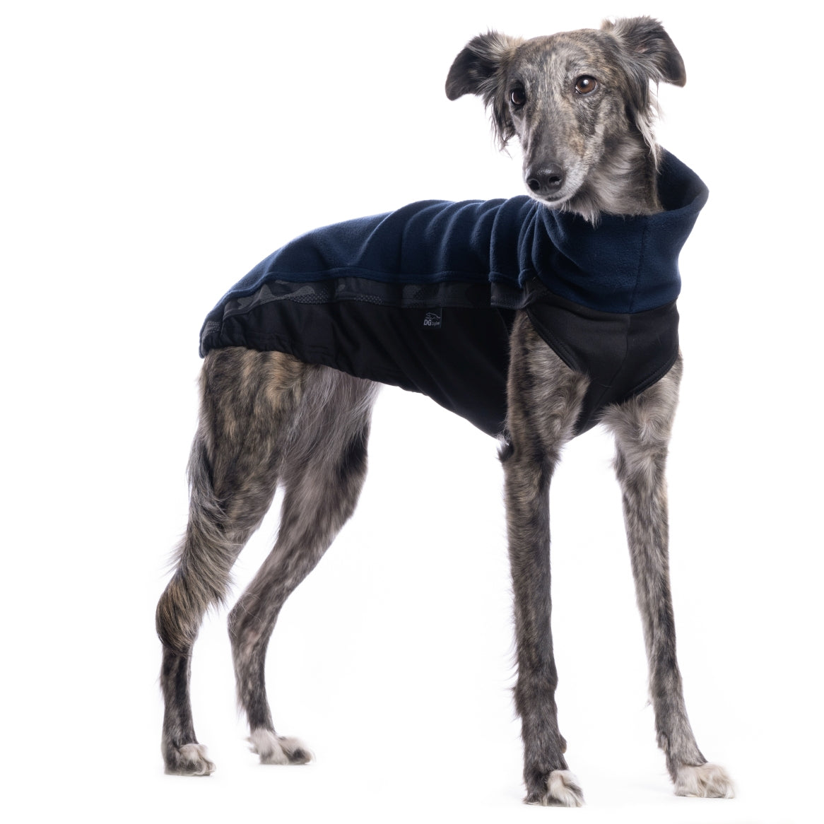 Fleece Top Navy Poeny - DG Doggear