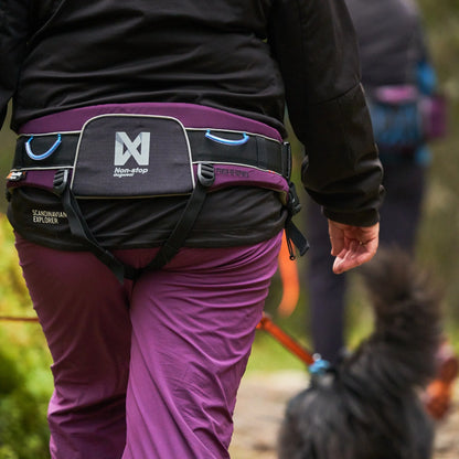 Ceinture de trekking (violet/marine) - Nonstop Dogwear