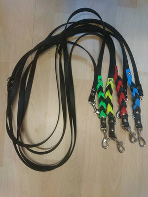 Adjustable feeler leash - Biothane | 9mm