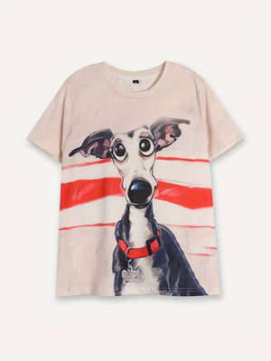 Round neck shirt (greyhound)
