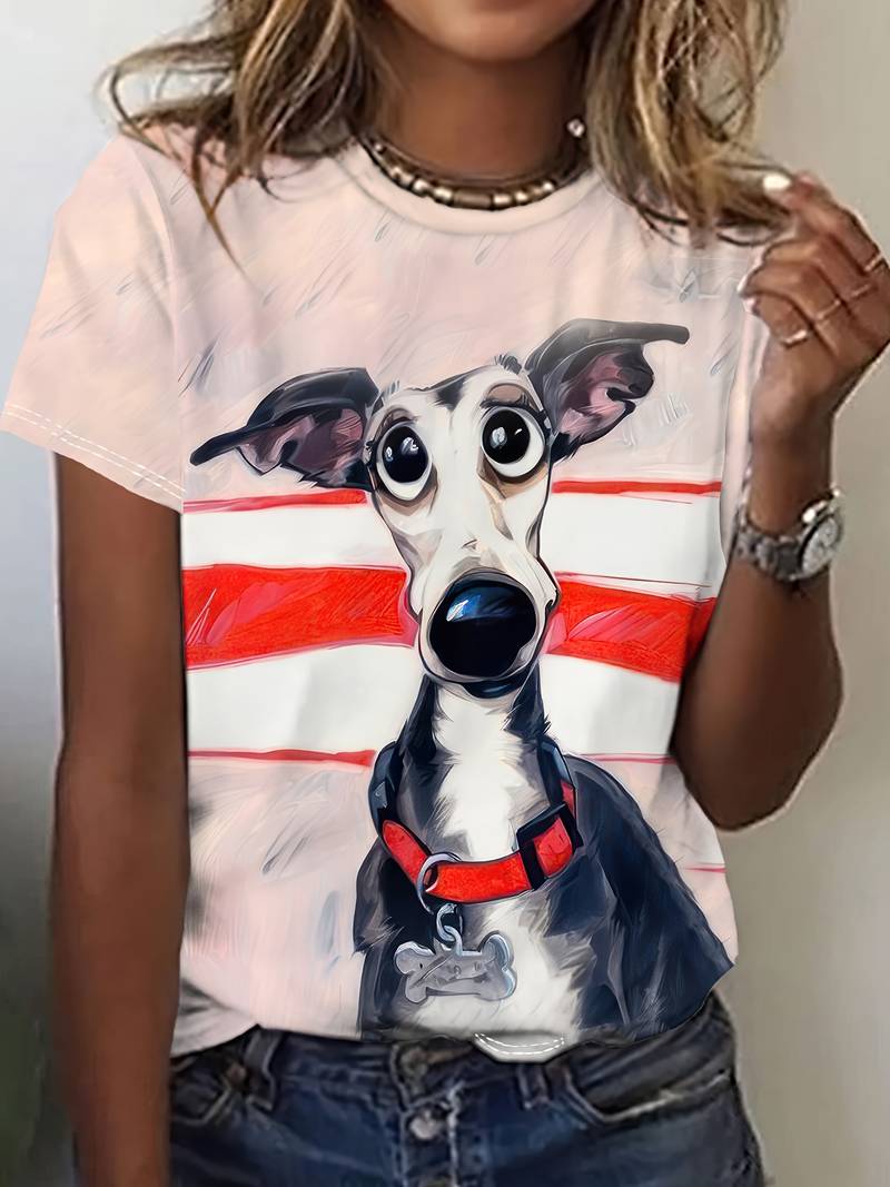 Round neck shirt (greyhound)